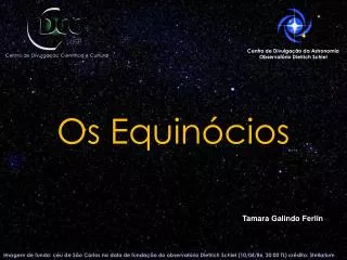os equin cios