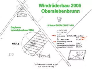 geplante inbetriebnahme 2006
