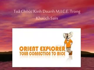 to ch c kinh doanh m i c e trong kha ch sa n
