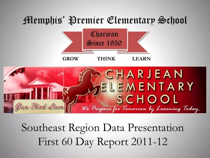 southeast region data presentation first 60 day report 2011 12