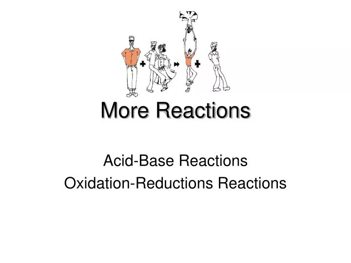 more reactions