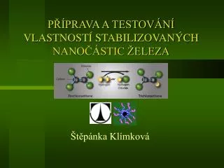 PŘÍPRAVA A TESTOVÁNÍ VLASTNOSTÍ STABILIZOVANÝCH NANOČÁSTIC ŽELEZA