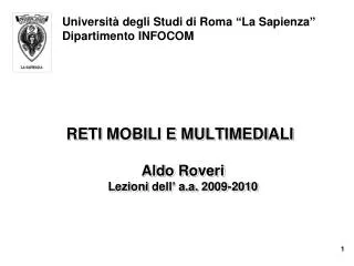 reti mobili e multimediali