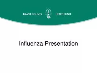 Influenza Presentation