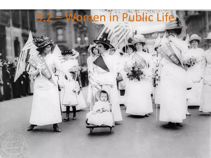9 2 women in public life