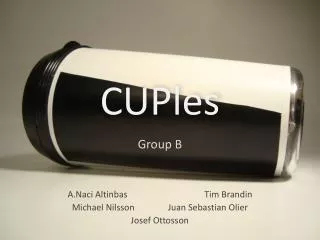 CUPles