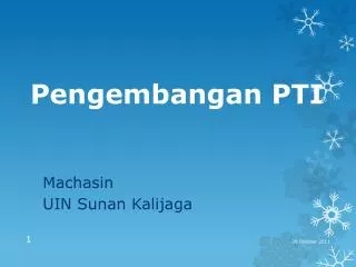 pengembangan pti