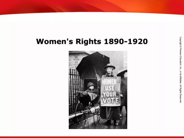 women s rights 1890 1920