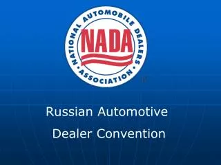 Russian Automotive Dealer Convention