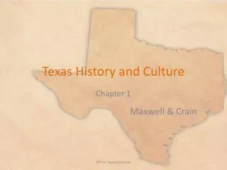 Texas History and Culture