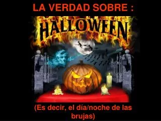 la verdad sobre
