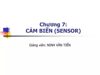 ch ng 7 c m bi n sensor