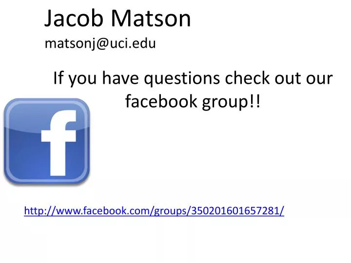 if you have questions check out our facebook group