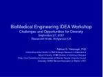 Advancing Diversity in Biomedical Engineering: Challenges and Opportunities - slide 1