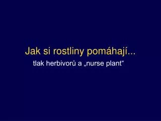 jak si rostliny pom haj