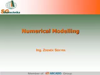 Numerical M odelling