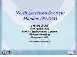 North American Drought Monitor (NADM)