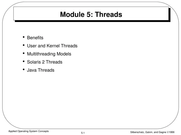 module 5 threads