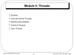 Understanding Multithreading: Concepts, Models, and Applications in Operating Systems and Java - slide 1