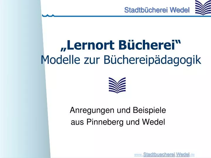 lernort b cherei modelle zur b chereip dagogik