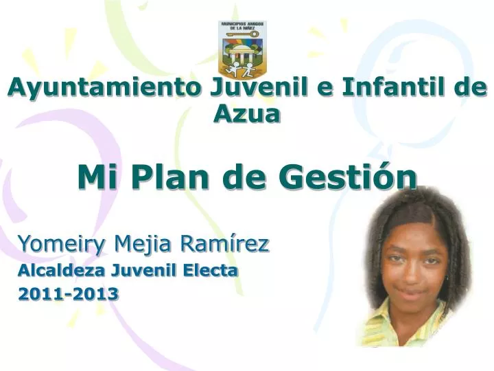 ayuntamiento juvenil e infantil de azua mi plan de gesti n