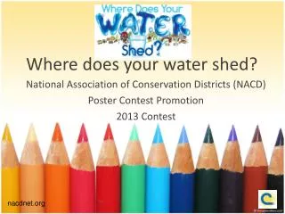 Where does your water shed?