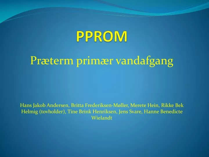 pprom