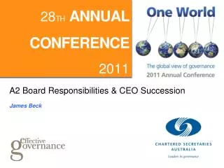 A2 Board Responsibilities &amp; CEO Succession James Beck