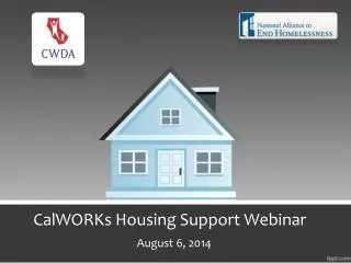 CalWORKs Housing Support Webinar