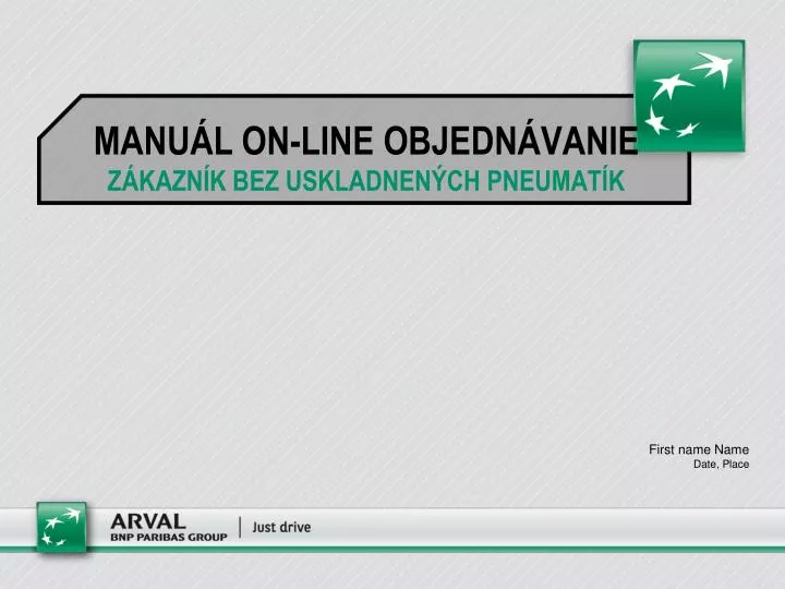 manu l on line objedn vanie z kazn k bez uskladnen ch pneumat k