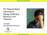 Key Behavioral Challenges - slide 1