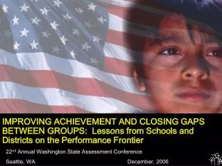 22 nd Annual Washington State Assessment Conference