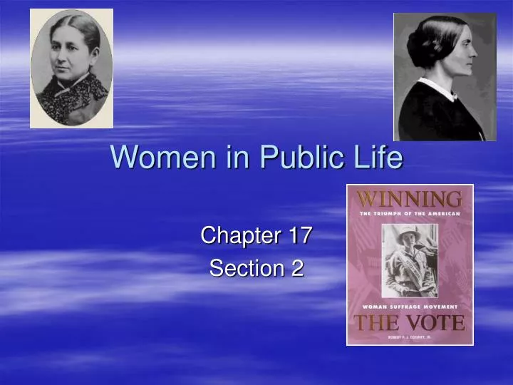 women in public life