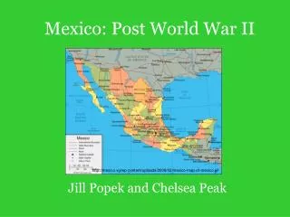 Mexico: Post World War II