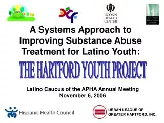 A Systems Approach to Improving Substance Abuse Treatment for Latino Youth: