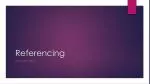 Referencing - slide 1