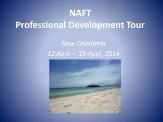 NAFT Professional Development Tour