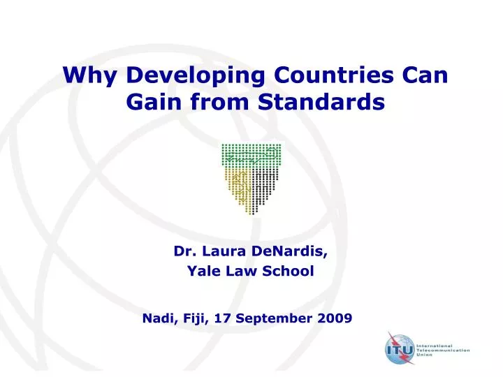 why developing countries can gain from standards