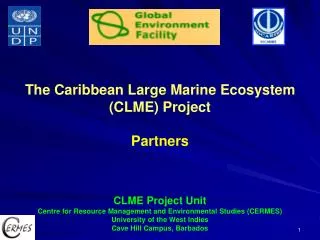 The Caribbean Large Marine Ecosystem (CLME) Project Partners