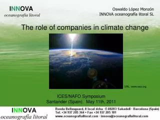 The role of companies in climate change