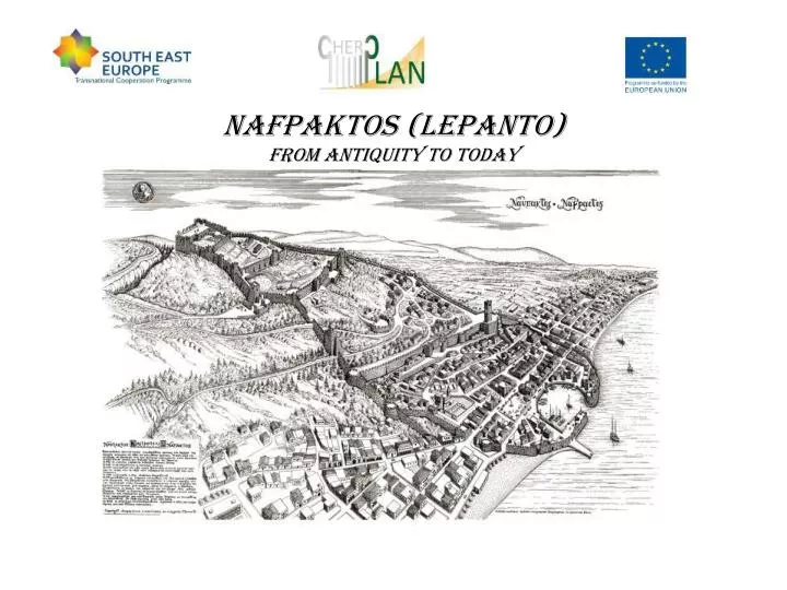 nafpaktos lepanto from antiquity to today