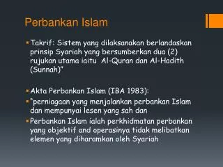 Perbankan Islam