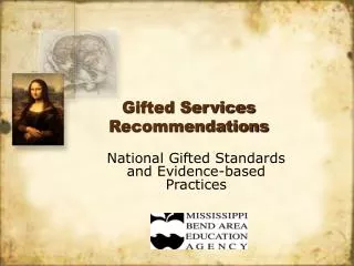 Gifted Services Recommendations