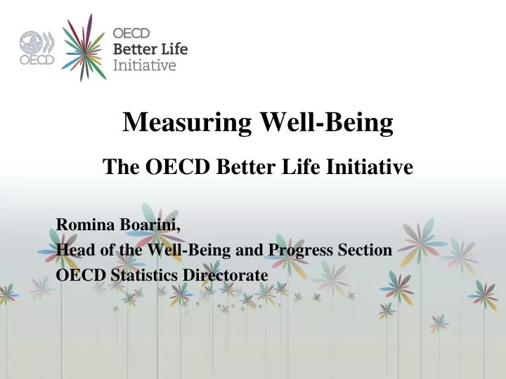 measuring well being the oecd better life initiative