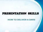 PRESENTATION SKILLS - slide 1