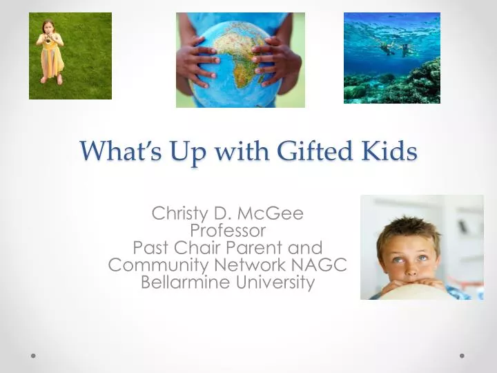 what s up with gifted kids
