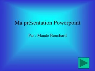 ma pr sentation powerpoint
