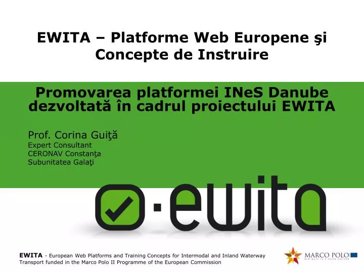 ewita platforme web europene i concepte de instruire