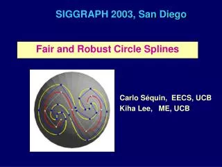 SIGGRAPH 2003, San Diego