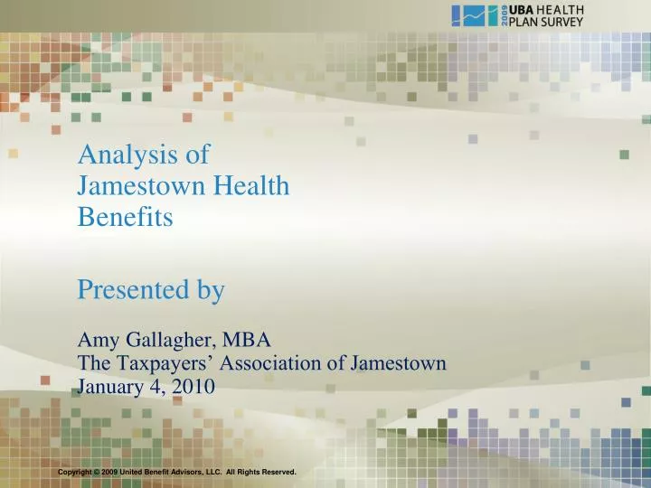 analysis of jamestown health benefits